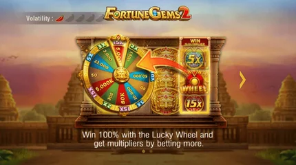 Fortune Gems 2 Slot: Lucky Wheel Bonus & 1,000x Max Multipliers